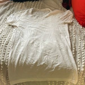Lululemon White Short Sleeve Swiftly Tech Size 10